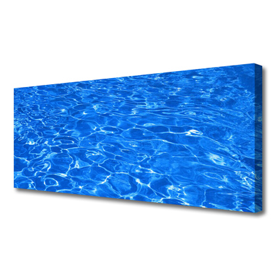 Obraz drukowany na płótnie Dynamiczna Ekspresja Wody