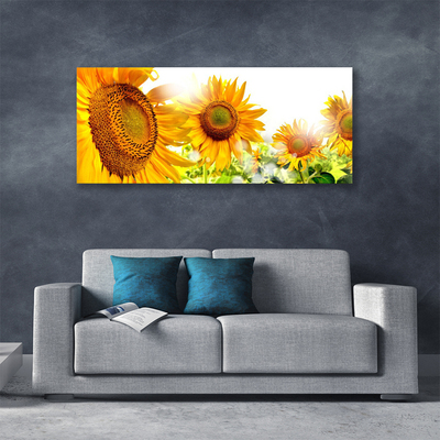 Obraz canvas Radosne Pole Słoneczników