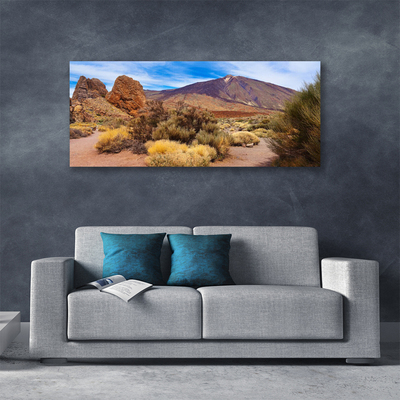 Duży obraz na płótnie Surowy Pejzaż Górski