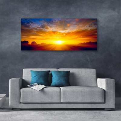 Obraz Canvas Słońce Niebo Krajobraz