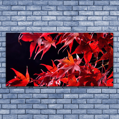 Obraz canvas Organiczna Tekstura Liści