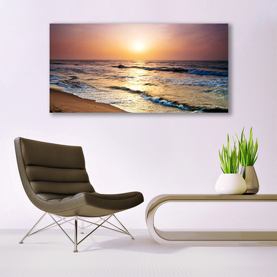 Obraz Canvas Morze Plaża Słońce Krajobraz