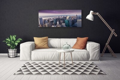 Obraz canvas Panorama Nowoczesnej Metropolii