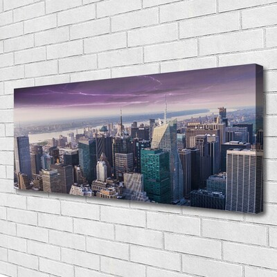 Obraz canvas Panorama Nowoczesnej Metropolii