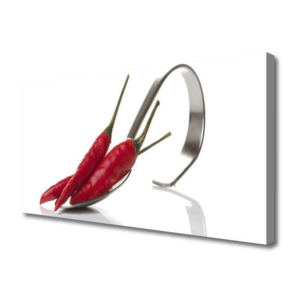 Obraz canvas Ostra Papryczka Chili w Kuchni
