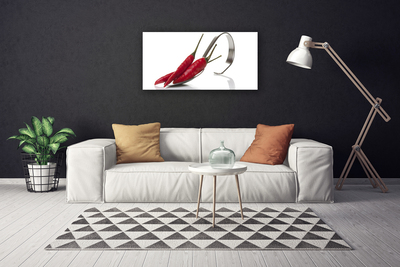 Obraz canvas Ostra Papryczka Chili w Kuchni
