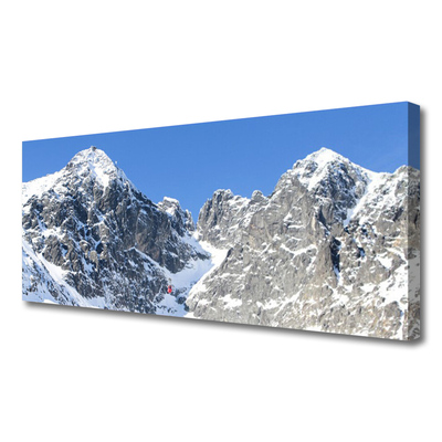 Obraz Canvas Góra Śnieg Krajobraz
