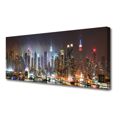 Obraz canvas Światła Wielkiej Metropolii