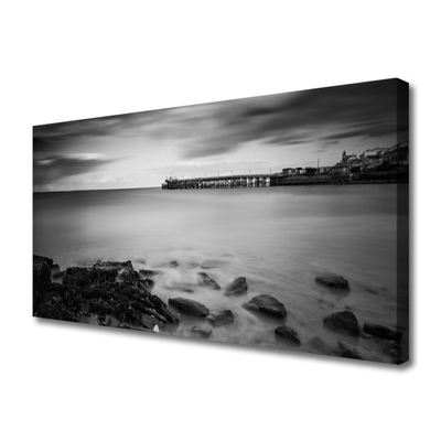 Obraz canvas na ścianę Molo prowadzące w Głąb Morza