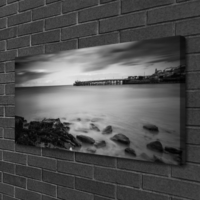 Obraz canvas na ścianę Molo prowadzące w Głąb Morza