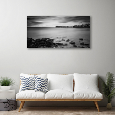 Obraz canvas na ścianę Molo prowadzące w Głąb Morza
