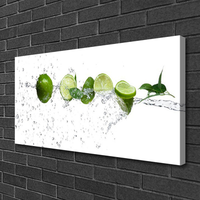 Obraz Canvas Limonka Woda Kuchnia