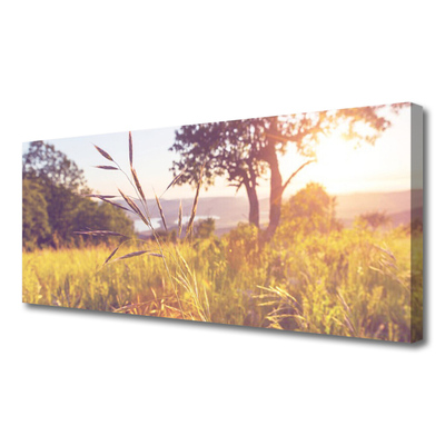 Obraz canvas Spokój Zielonej Polany