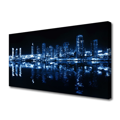 Duży obraz na płótnie Panorama Nowoczesnej Metropolii
