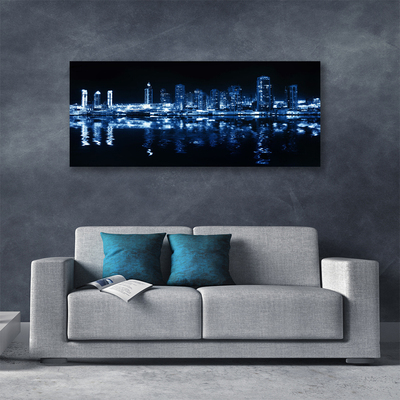 Duży obraz na płótnie Panorama Nowoczesnej Metropolii