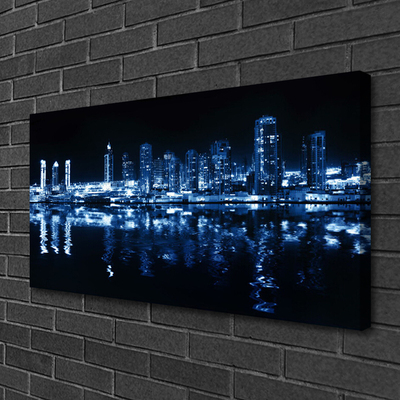 Duży obraz na płótnie Panorama Nowoczesnej Metropolii