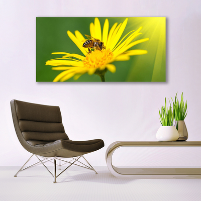 Obraz Canvas Pszczoła Kwiat Przyroda