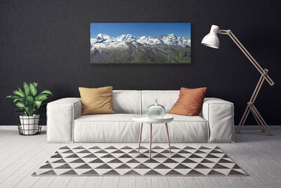 Obraz Canvas Góry Śnieg Krajobraz