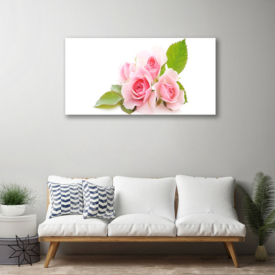 Obraz Canvas Róże Kwiaty Roślina Natura