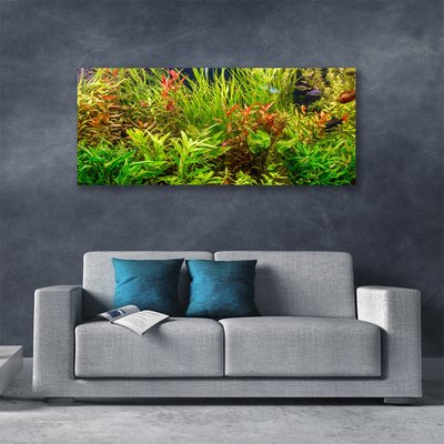 Obraz Canvas Akwarium Rybki Rośliny