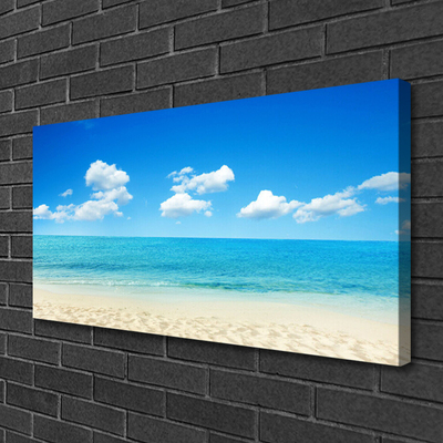 Obraz Canvas Morze Błękitne Niebo