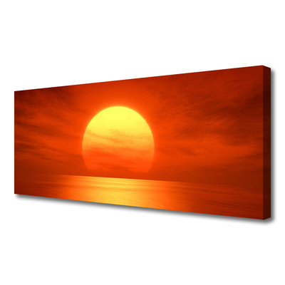Obraz Canvas Zachód Słońca Morze