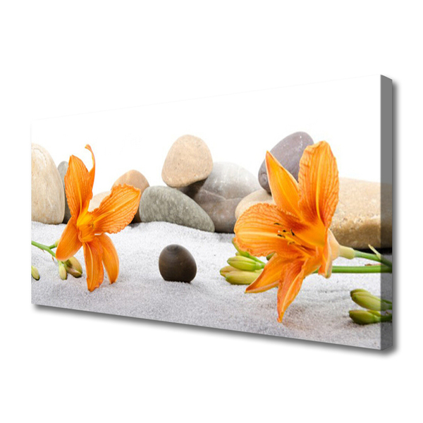 Obraz canvas Artystyczna Interpretacja Lilii