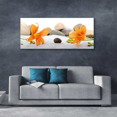Obraz canvas Artystyczna Interpretacja Lilii
