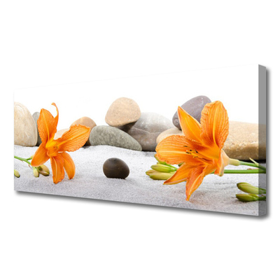 Obraz canvas Artystyczna Interpretacja Lilii
