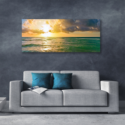 Obraz Canvas Morze Zachód Słońca