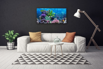 Obraz Canvas Akwarium Rybki Pod Wodą