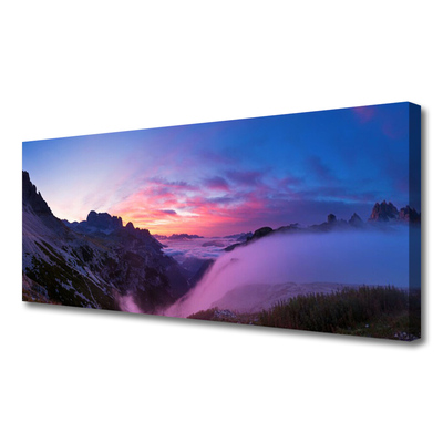 Obraz drukowany na płótnie Dynamika Morskiej Abstrakcji