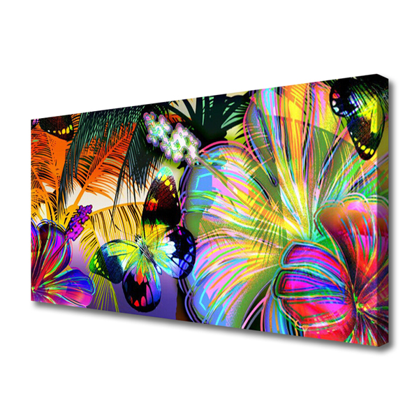 Obraz canvas Słoneczny Prześwit w Lesie