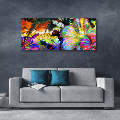 Obraz canvas Słoneczny Prześwit w Lesie