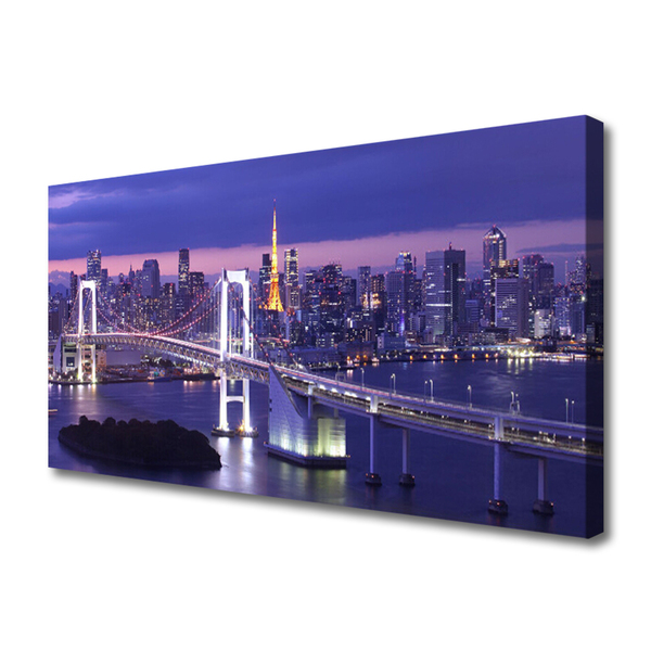 Obraz canvas na ścianę Gęstwina Zielonych Paproci