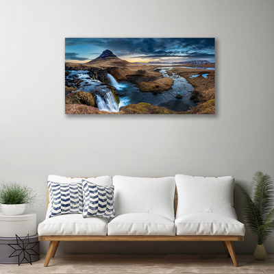 Obraz Canvas Wodospad Rzeka Krajobraz