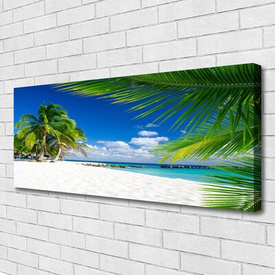 Obraz Canvas Tropikalna Plaża Morze Widok