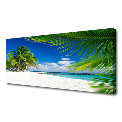 Obraz Canvas Tropikalna Plaża Morze Widok