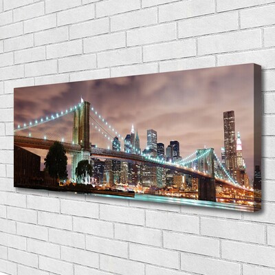 Obraz canvas Tęcza nad Słonecznym Wodospadem