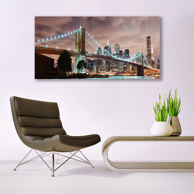 Obraz canvas Tęcza nad Słonecznym Wodospadem