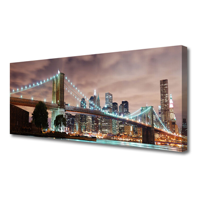 Obraz canvas Tęcza nad Słonecznym Wodospadem