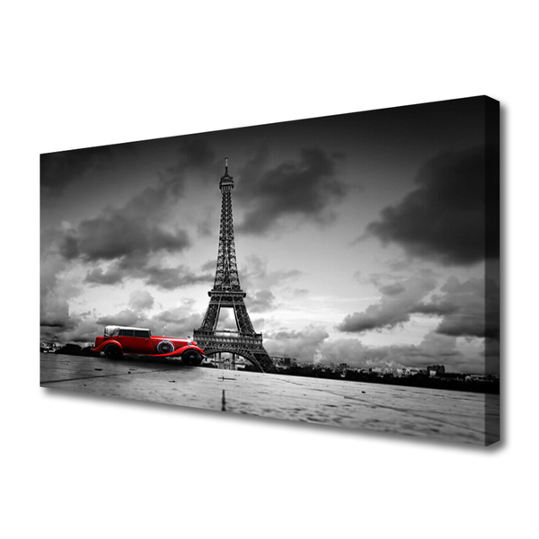 Obraz canvas Samotne Drzewo na Horyzoncie