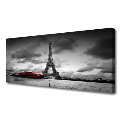 Obraz canvas Samotne Drzewo na Horyzoncie