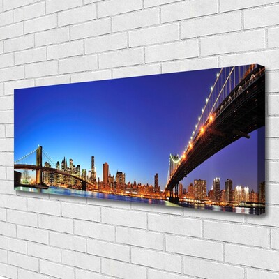 Obraz canvas Stalowa Konstrukcja Metropolii