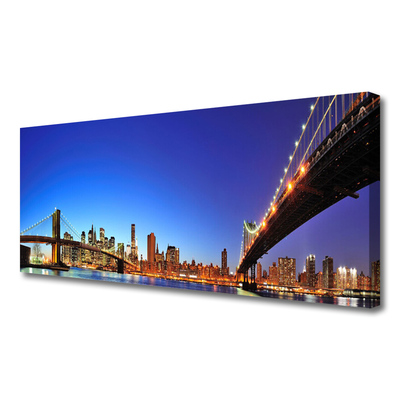 Obraz canvas Stalowa Konstrukcja Metropolii