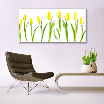 Obraz Canvas Żółte Tulipany Kwiaty