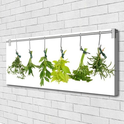 Obraz canvas na ścianę Aromatyczna Kompozycja Ziół