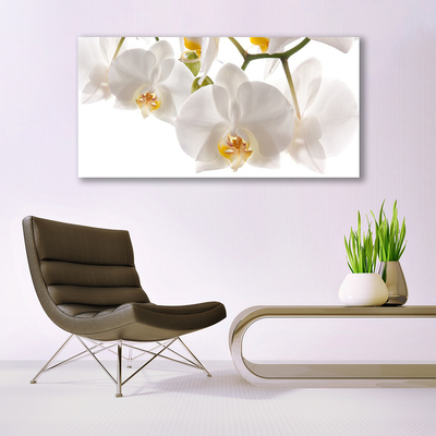 Obraz canvas na ścianę Egzotyczna Orchidea w Detalu
