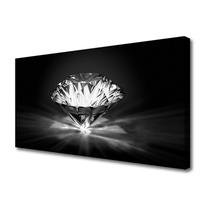 Obraz canvas Kryształowy Blask Diamentu