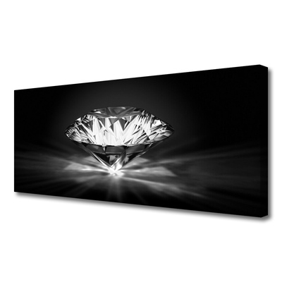 Obraz canvas Kryształowy Blask Diamentu